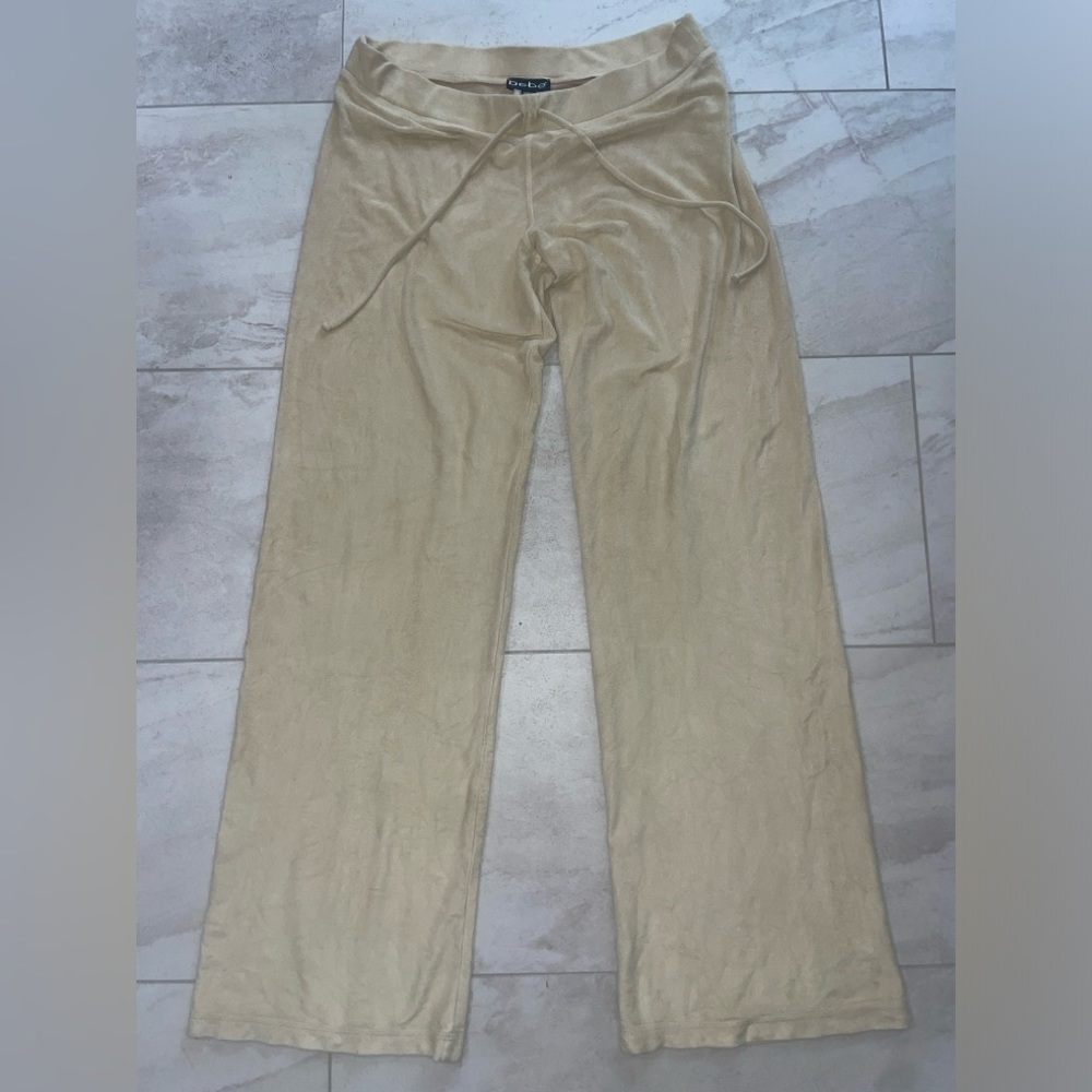 Vintage bebe velour sweat shorts